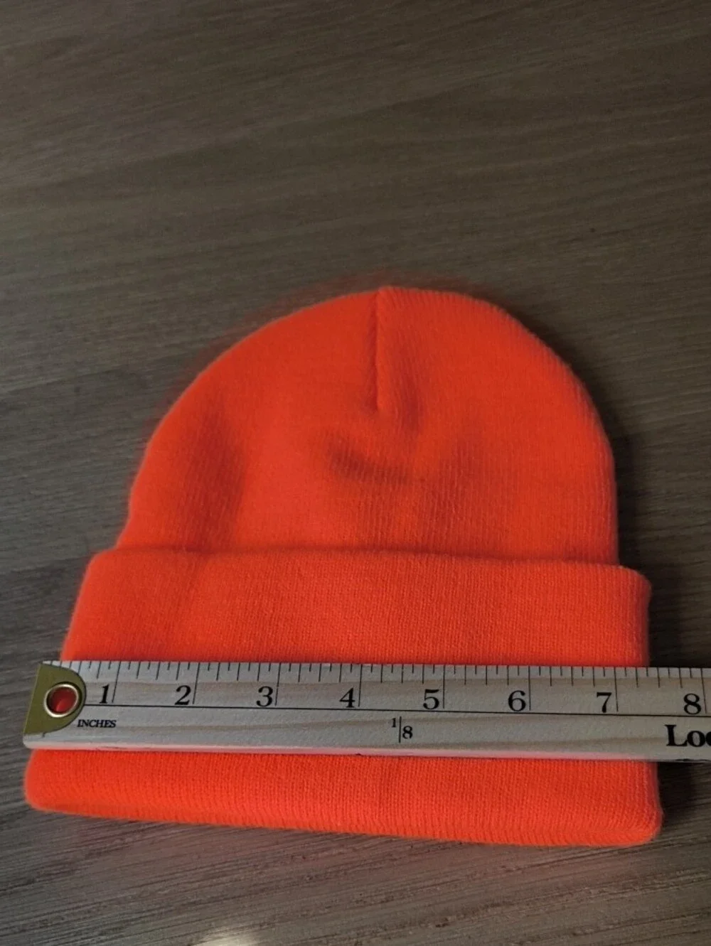Orangetheory Fitness Beanie Hat Orange Port & Company CP90 Splat Logo Knit Cap